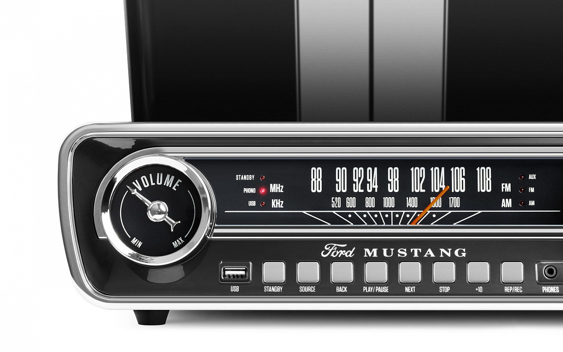 Виниловый проигрыватель iOn Mustang LP (Black) купить в интернет-магазине icover