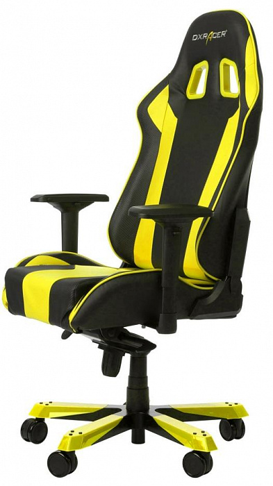 Игровое кресло DXRacer OH/KS06/NY (Black/Yellow) купить в интернет-магазине icover