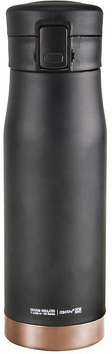 Термокружка Asobu Liberty canteen 0.5 л LC17 (Black/Copper) купить в интернет-магазине icover