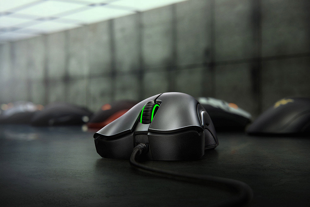 Игровая мышь Razer DeathAdder Essential 2021 RZ01-03850100-R3M1 (Black) купить в интернет-магазине icover