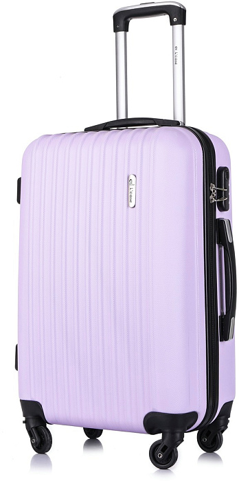 Чемодан L'Case Krabi BCP-12-02 (Lilac) размер M купить в интернет-магазине icover