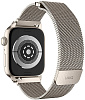 Ремешок Uniq Dante Strap Mesh Steel (45MM-DANSLGT) для Apple Watch 45/44/42 mm (Starlight) купить в интернет-магазине icover