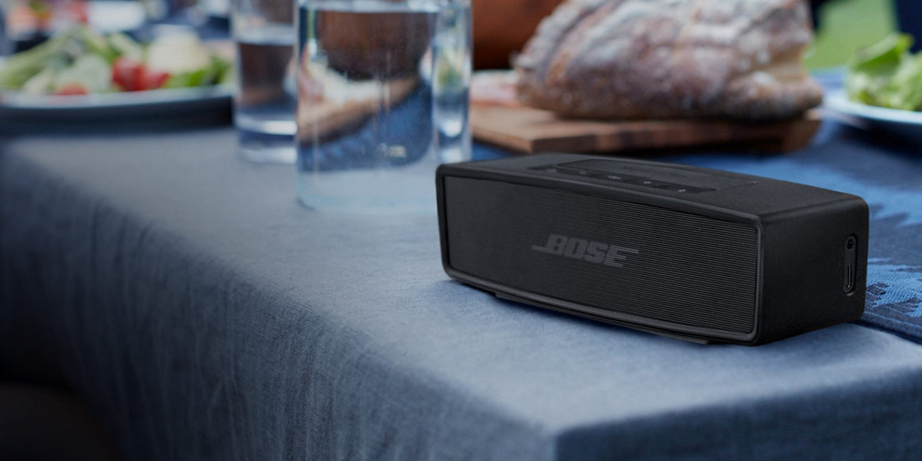 Портативная акустика Bose SoundLink Mini II 835799-0100 (Triple Black) купить в интернет-магазине icover