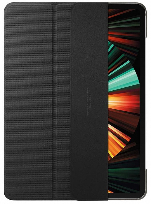 Чехол Spigen Liquid Air Folio (ACS02884) для iPad Pro 12.9" 2021 (Black) купить в интернет-магазине icover