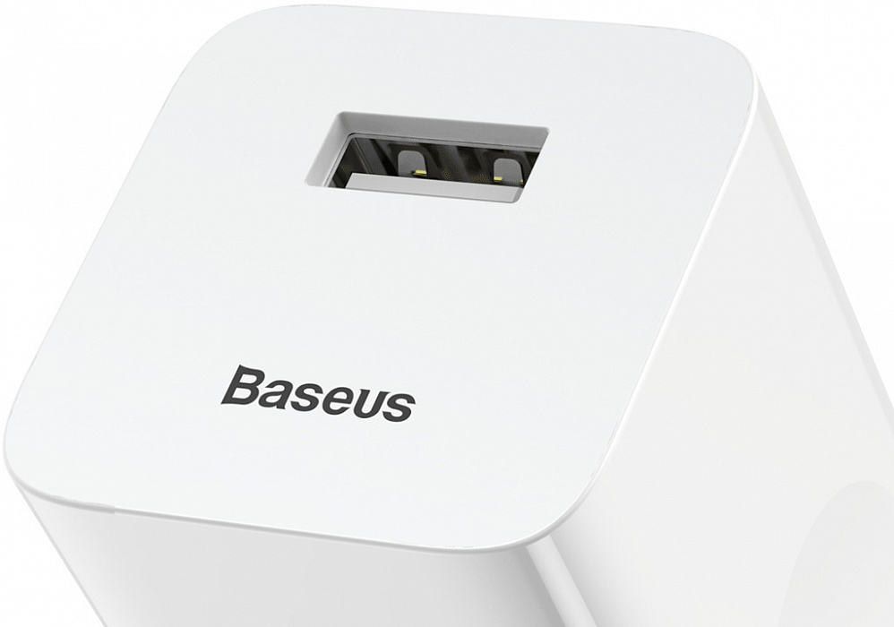 Зарядное устройство Baseus Travel Wall Charger американская вилка (White) купить в интернет-магазине icover