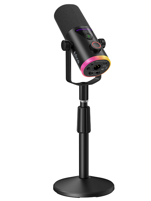 Динамический микрофон Fifine AmpliGame AM68 (Black) купить в интернет-магазине icover