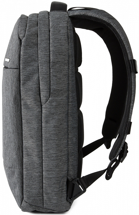 Рюкзак Incase City Collection Compact Backpack (CL55569) для MacBook Pro 17" (Heather Black/Gunmetal Grey) купить в интернет-магазине icover