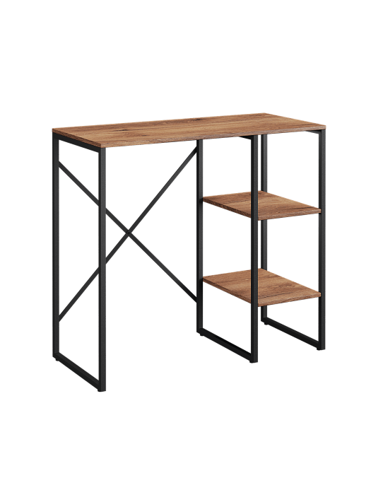 Стеллаж для стиральной машины RIDBERG COLORADO (Dark Oak/Black) купить в интернет-магазине icover