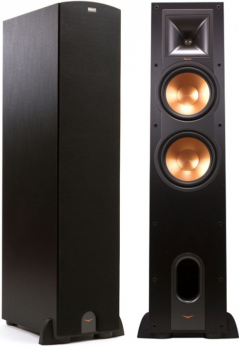 Klipsch Reference Base R-28F - напольная акустическая система (Black) купить в интернет-магазине icover