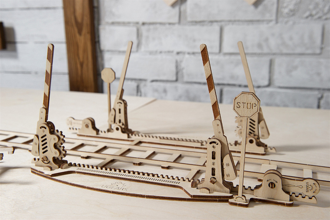 Сборная модель UGears Переезд 70014 (Beige) купить в интернет-магазине icover