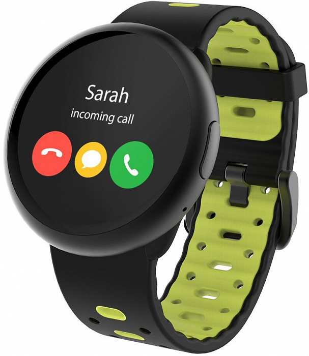 Умные часы MyKronoz ZeRound2 HR Premium (Black/Yellow) купить в интернет-магазине icover