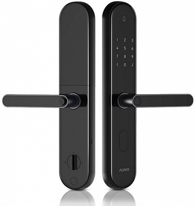 Умный дверной замок Xiaomi Aqara Smart Door Lock S2 (Black) купить в интернет-магазине icover
