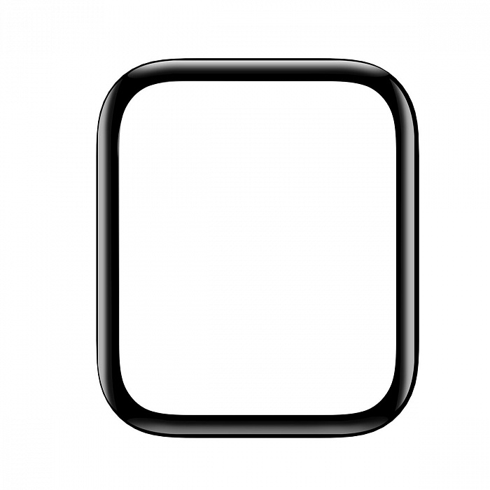 Защитное стекло Baseus Full-screen Curved Tempered Glass (SGAPWA4-H01) для Apple Watch series SE/6/4 44mm (Black) купить в интернет-магазине icover