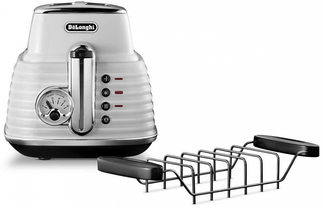 DeLonghi Scultura CTZ 2103 - тостер (White) купить в интернет-магазине icover