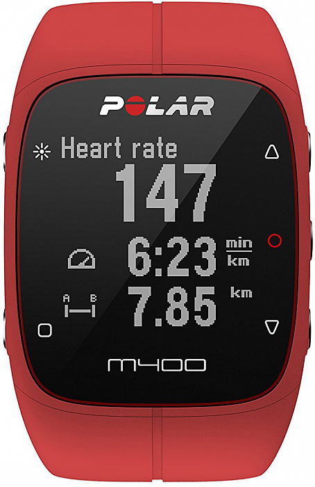 Polar M400 HR - пульсометр с GPS-модулем (Red) купить в интернет-магазине icover