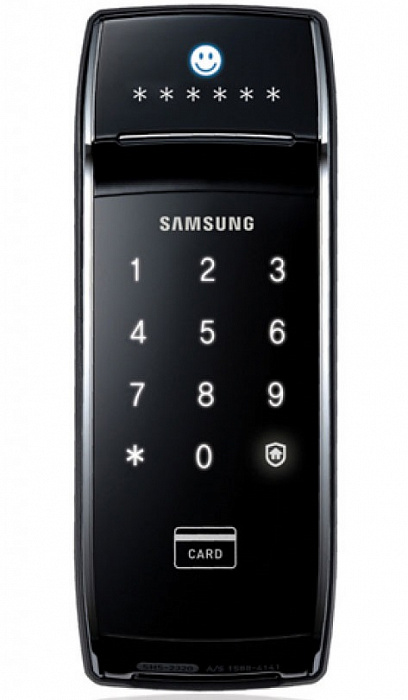 Электронный дверной замок Samsung SHS-2320 XMK/EN (Black) купить в интернет-магазине icover