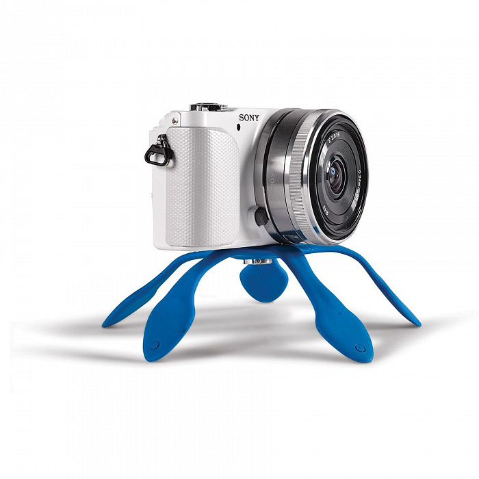 Трипод Miggo Splat 3N1 (MW SP-3N1 BL 50) для смартфонов, экшн-камер, фотоаппаратов (Blue) купить в интернет-магазине icover