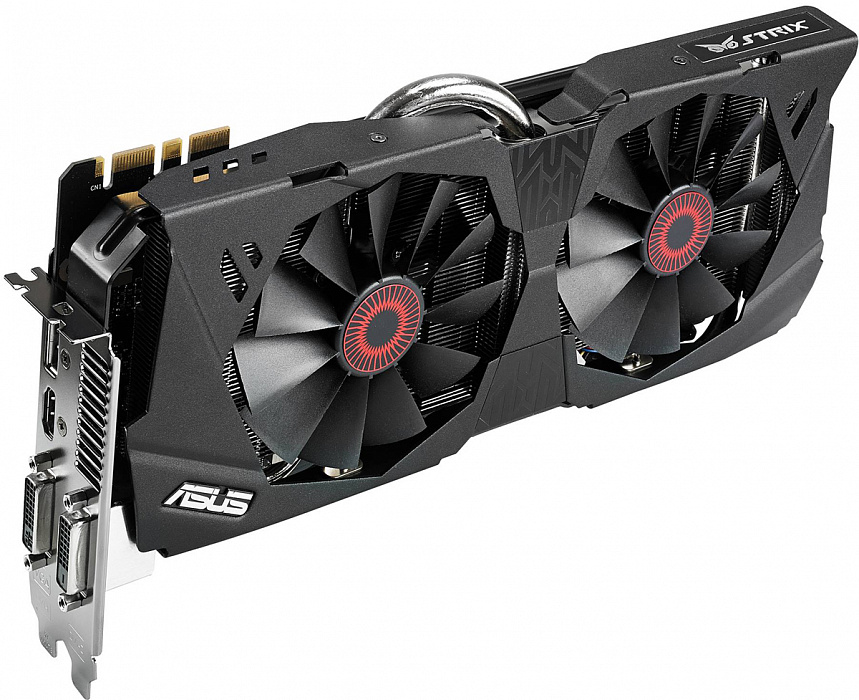 Видеокарта Asus GeForce GTX 970 STRIX 4Gb 256bit (STRIX-GTX970-DC2-4GD5) купить в интернет-магазине icover