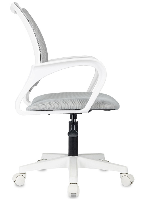 Кресло Domfy DK X-ROOM сетка/ткань/пластик (Light Grey/White) купить в интернет-магазине icover