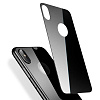 Защитное стекло Baseus Silk-screen Glass 0.3mm (SGAPIPHX-BM01) для задней панели Apple iPhone X (Black) купить в интернет-магазине icover