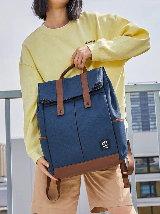 Рюкзак Ninetygo College Leisure Backpack 90BBPLF1902U-BL01 (Blue) купить в интернет-магазине icover