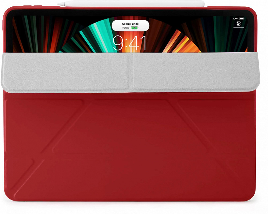 Чехол Pipetto Origami (PI39-53-R) для iPad Pro 12.9" 2018-2021 (Red) купить в интернет-магазине icover