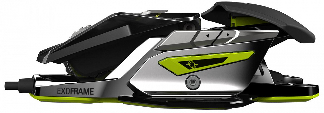 Mad Catz R.A.T.PRO X Gaming Mouse - Philips 2037 (MCB4371800P6/02/1) - проводная лазерная мышь (Black) купить в интернет-магазине icover