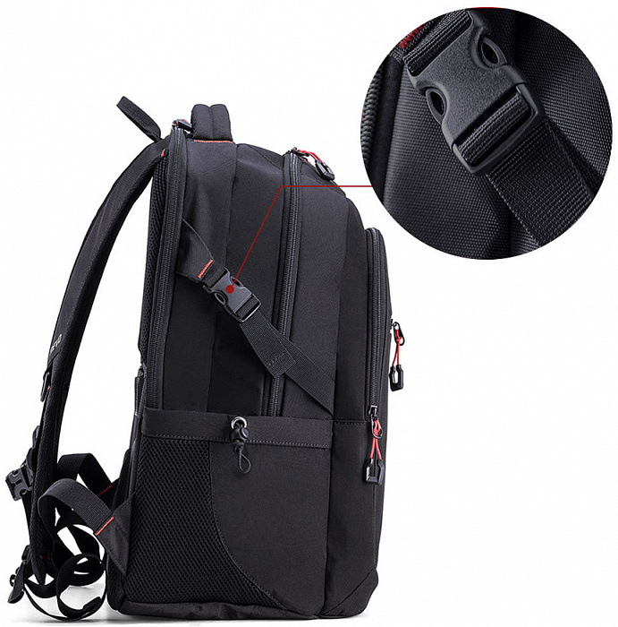 Рюкзак Xiaomi UREVO Large Capacity Multi-Functional для ноутбука 15" (Black) купить в интернет-магазине icover