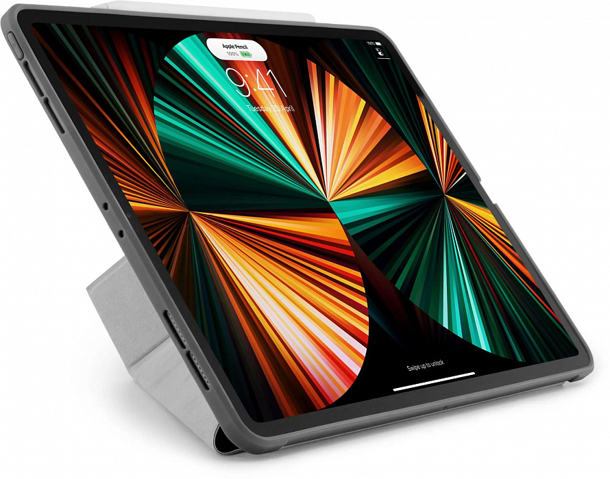 Чехол Pipetto Origami (PI39-50-R) для iPad Pro 12.9" 2018-2021 (Grey) купить в интернет-магазине icover
