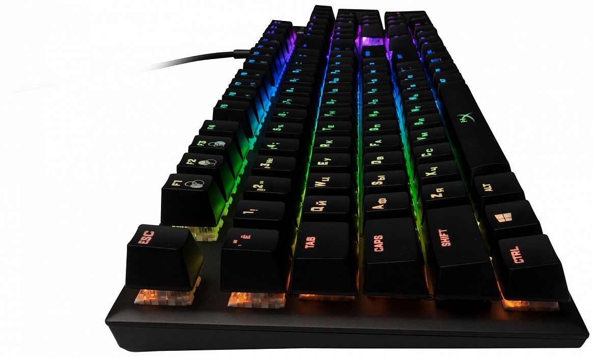 Игровая клавиатура HyperX Alloy FPS RGB USB (HX-KB1SS2-RU) купить в интернет-магазине icover