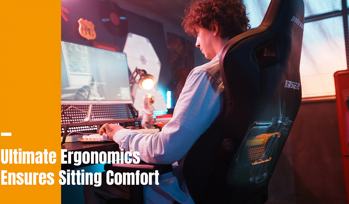 Игровое кресло AndaSeat Kaiser 3 L (Pink) купить в интернет-магазине icover