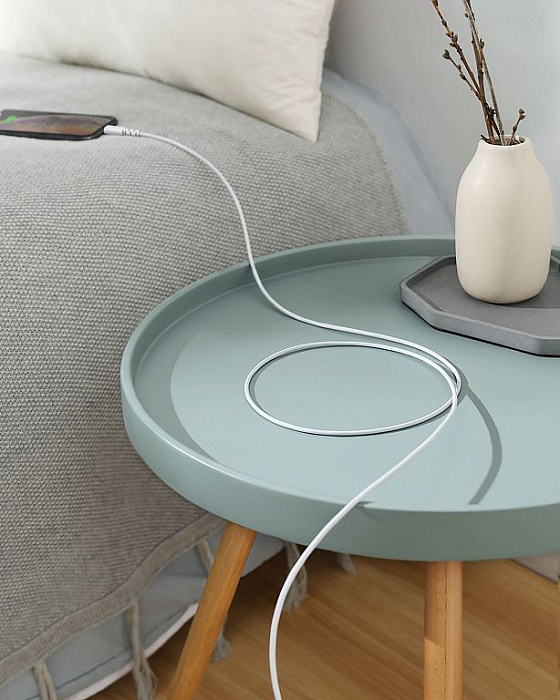 Кабель Anker PowerLine Select+ USB-C/Lightning MFI 1.8m A8618 (White) купить в интернет-магазине icover