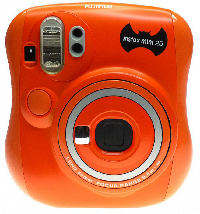 Fujifilm Instax MINI 25 - фотокамера моментальной печати (Orange) купить в интернет-магазине icover