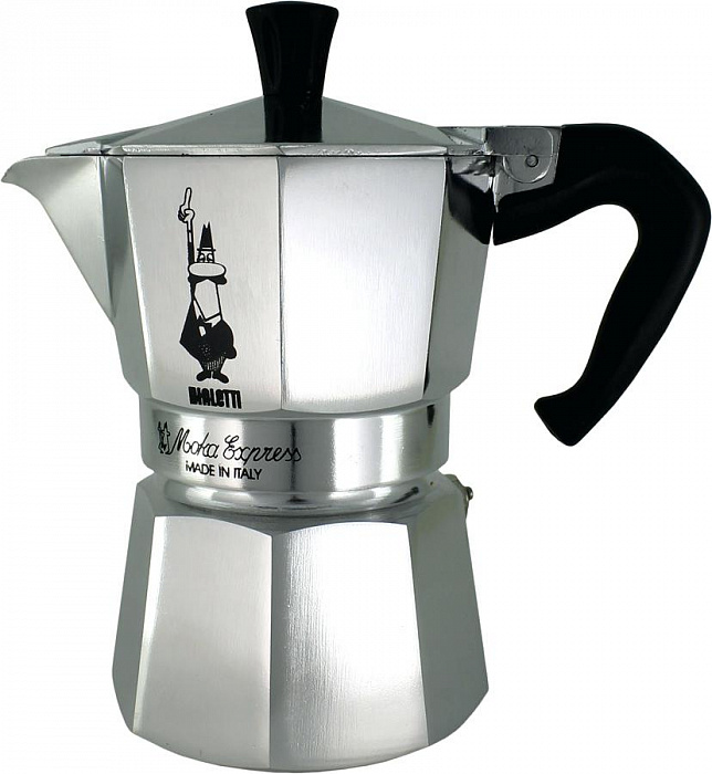 Гейзерная кофеварка Bialetti Moka Express (1164) купить в интернет-магазине icover