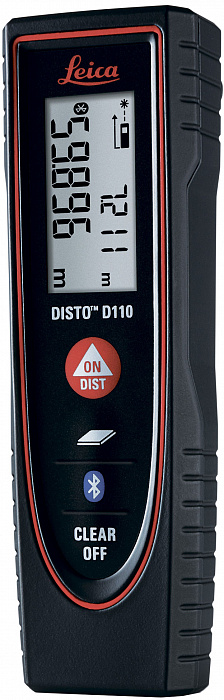 Лазерный дальномер Leica Disto D110 808088 (Black) купить в интернет-магазине icover