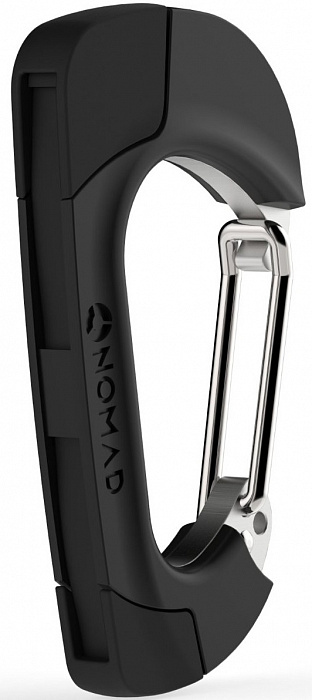 Nomad Carabiner NomadClip Lightning - кабель-карабин (Black) купить в интернет-магазине icover