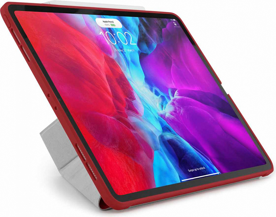 Чехол Pipetto Origami (PI39-53-4TPU) для iPad Pro 12.9" 2020 (Red) купить в интернет-магазине icover