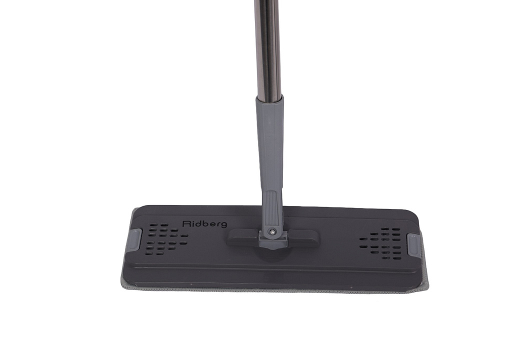 Швабра и ведро с отжимом Ridberg Scrape Mop Grand 4 pcs (White/Grey) купить в интернет-магазине icover