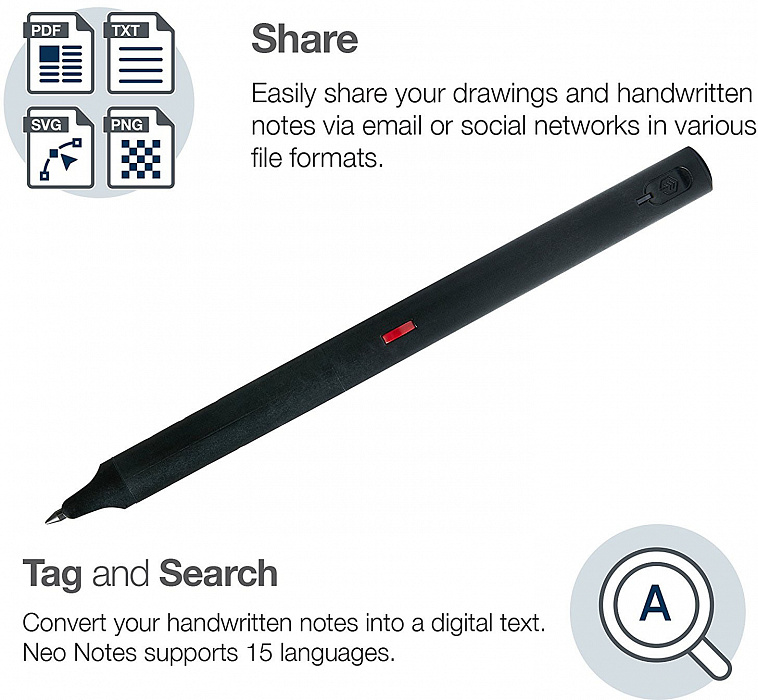 Умная ручка Neolab Neo SmartPen M1 купить в интернет-магазине icover
