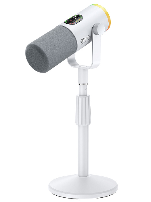 Динамический микрофон Fifine AmpliGame K688XW (White) купить в интернет-магазине icover