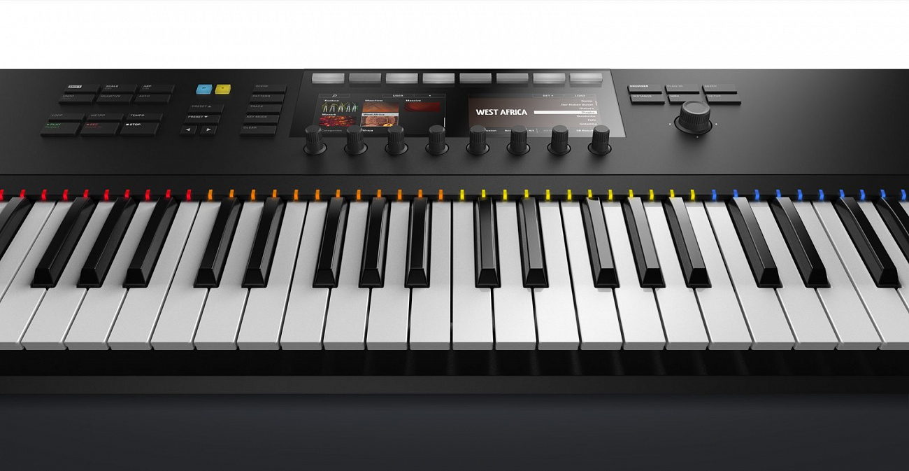 MIDI-клавиатура Native Instruments Komplete Kontrol S88 Mk2 (MCI56283) купить в интернет-магазине icover