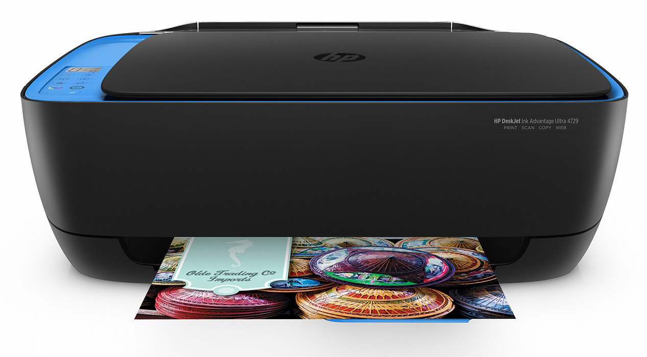 Цветное струйное МФУ HP DeskJet Ink Advantage Ultra 4729 (Black) купить в интернет-магазине icover