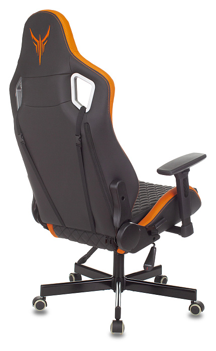Игровое кресло Бюрократ Knight Outrider (Black/Orange) купить в интернет-магазине icover