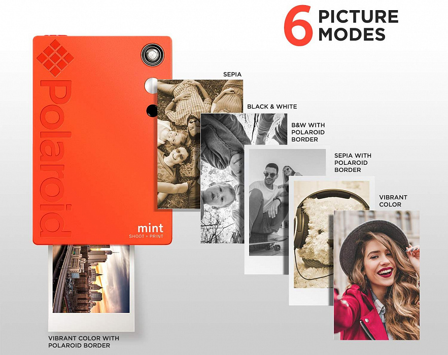 Моментальная фотокамера Polaroid Mint POLSP02R (Red) купить в интернет-магазине icover