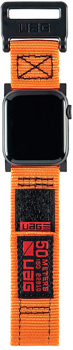 Ремешок Urban Armor Gear Active (19148A114097) для Apple Watch Series 2/3/4 42/44 mm (Orange) купить в интернет-магазине icover