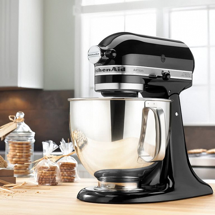 Планетарный миксер KitchenAid Artisan 5KSM125EOB (Black) купить в интернет-магазине icover