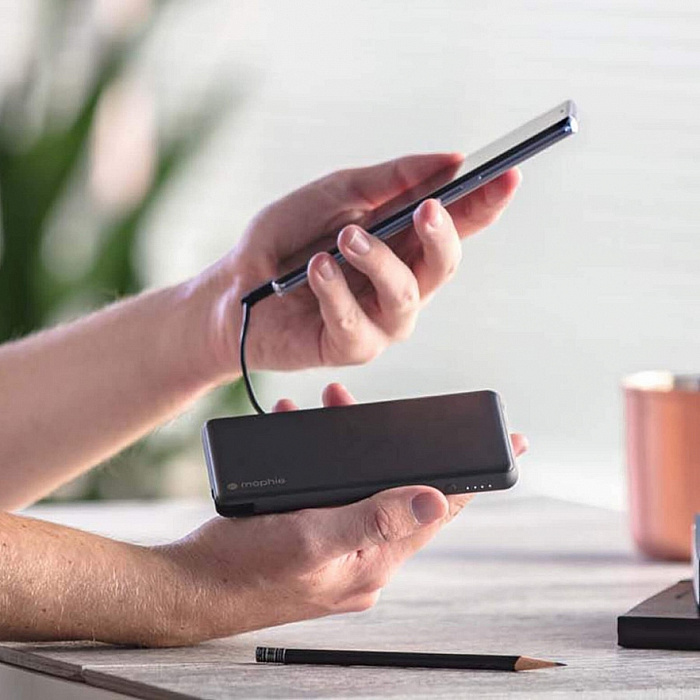 Внешний аккумулятор Mophie Powerstation Plus XL USB-C 12000 mAh (Black) купить в интернет-магазине icover