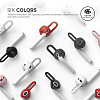 Держатель Elago Earhooks (EAP-PAD-LUBL) для наушников Apple AirPods (Nightglow Blue) купить в интернет-магазине icover
