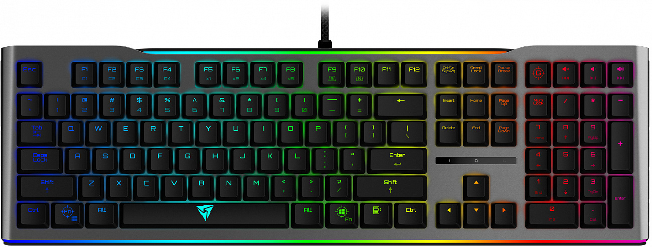 Игровая клавиатура ThunderX3 AK7 USB (Grey) купить в интернет-магазине icover