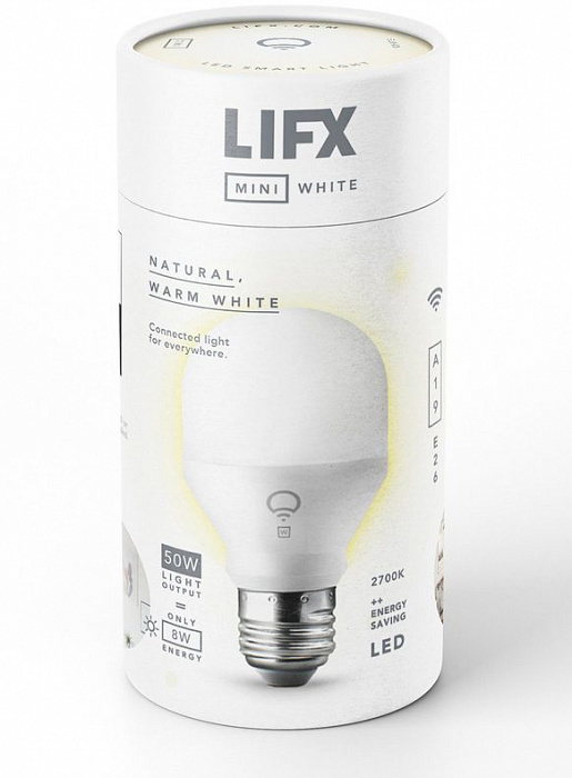 Умная лампа LIFX Mini White E27 (L3A19MW08E27) купить в интернет-магазине icover